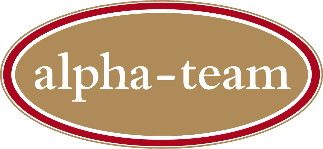 Logo alpha-team Düsseldorf Nachhilfe, Deutsch